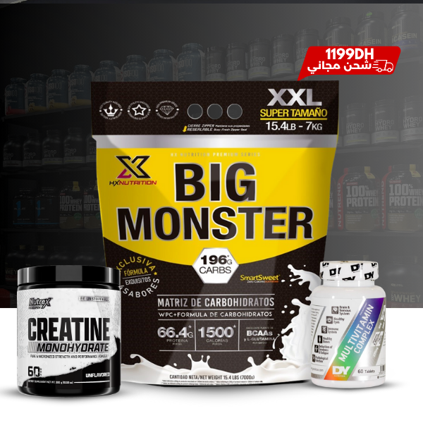 Pack Big Monster 7kg