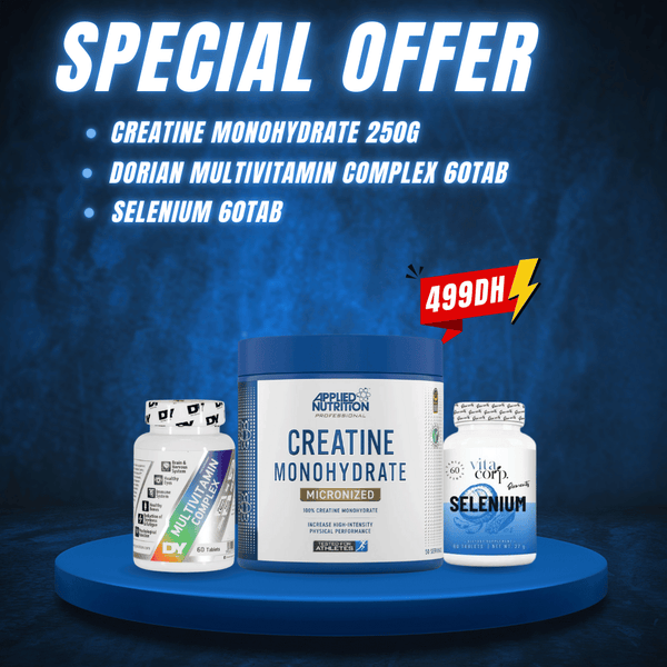 Pack applied creatine monohydrate 250g