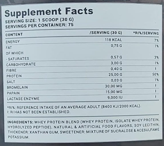 whey protein 2.27kg