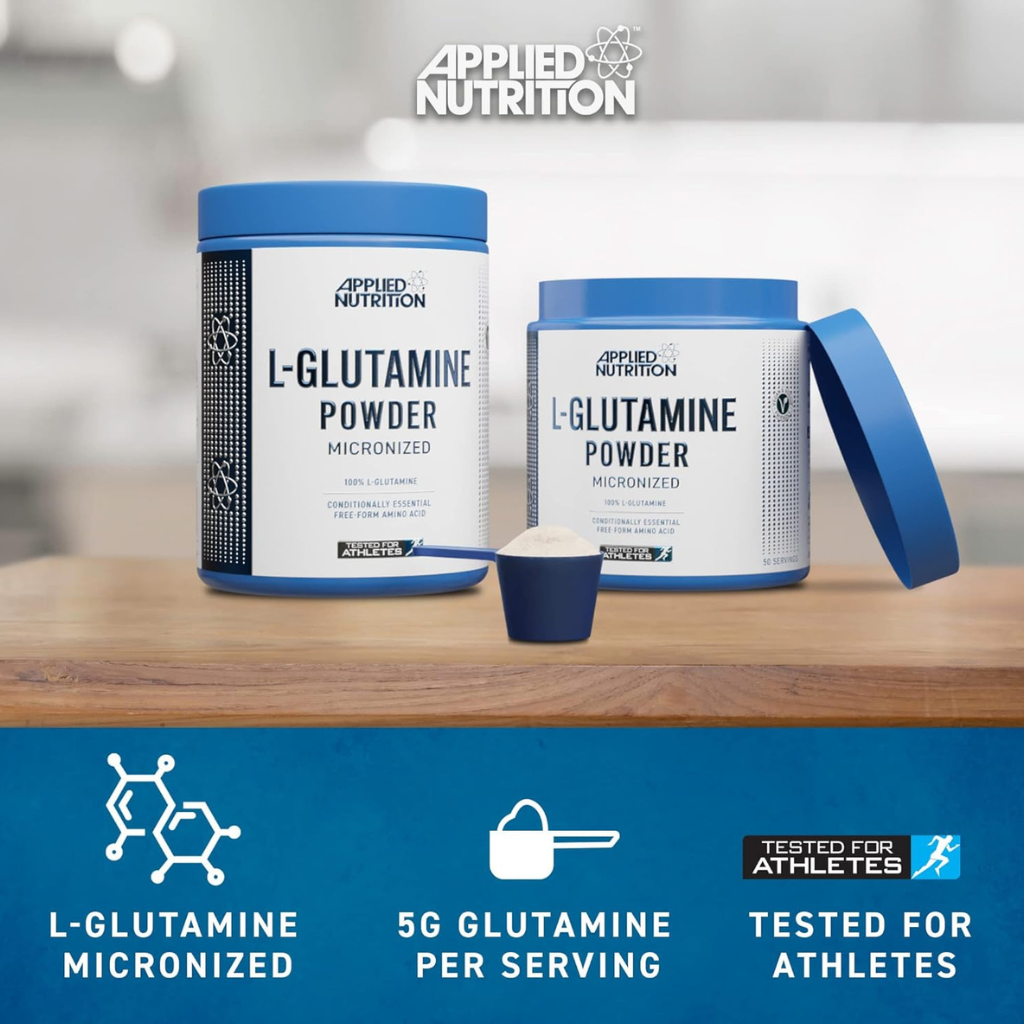 Applied nutrition l glutamine 500g maroc