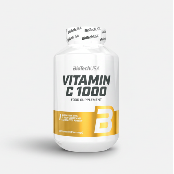 BioTechUSA Vitamin C 1000 Bioflavonoids – مكمل فيتامين سي لدعم المناعة ومضاد للأكسدة