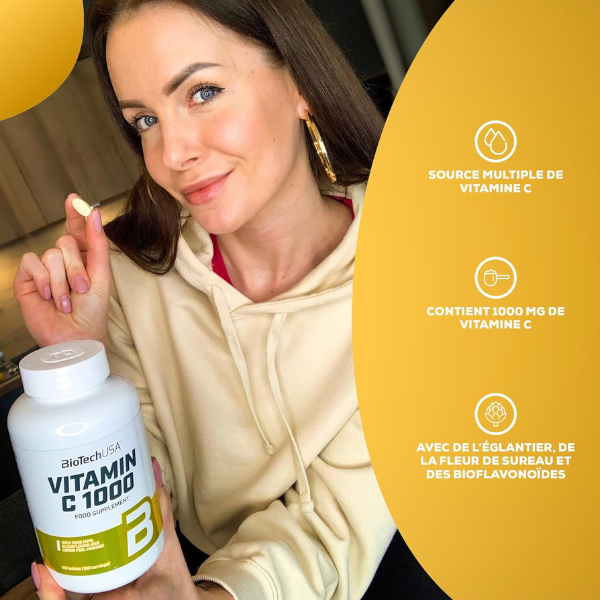 Vitamin C 1000 Bioflavonoids - 100 Tablets