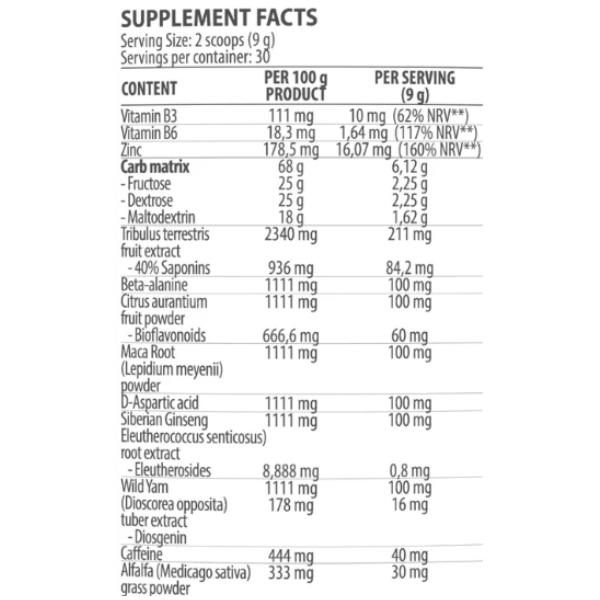 Metabolic Testoboost 270g