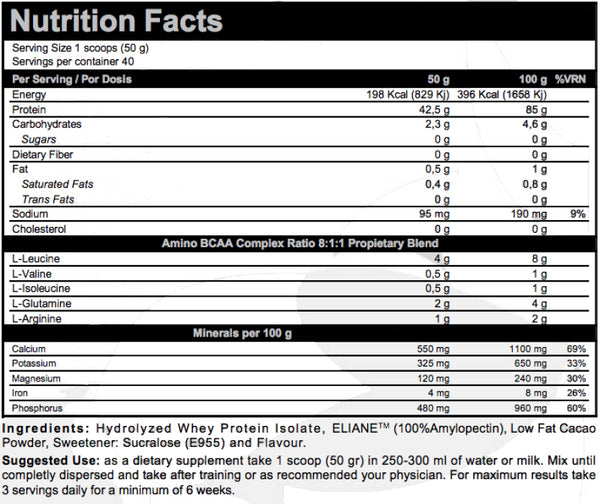 Hydrolyzed Zero Professional 2kg