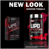 Lipo-6 Black Ultra Concentrate 60 Black-caps new look