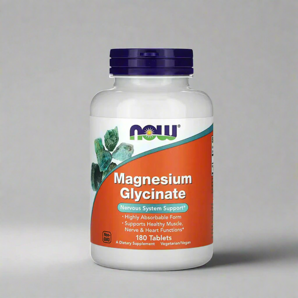 Now foods Magnesium Glycinate 180 Tablets