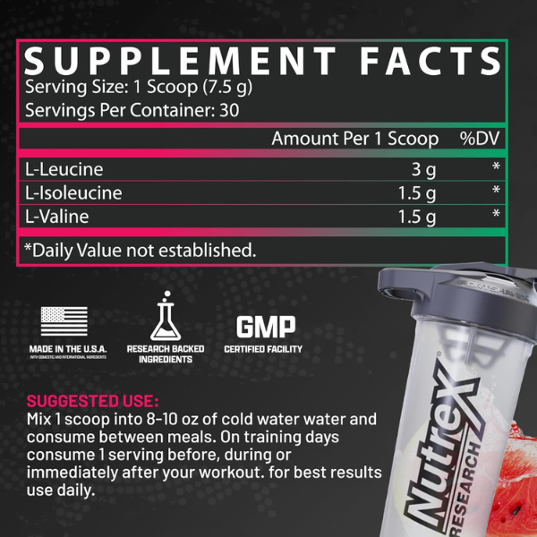 Nutrex Research BCAA Powder 6000