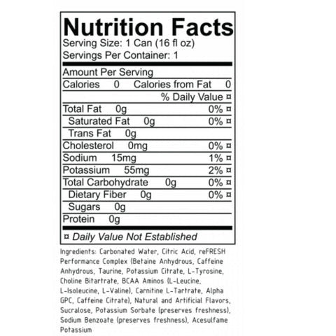 Raze Energy Drinks Zero Sugar 473mlx12