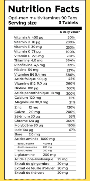 Opti-Men 90 Tablets