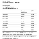 Vitamin B Complex – 100 tablets
