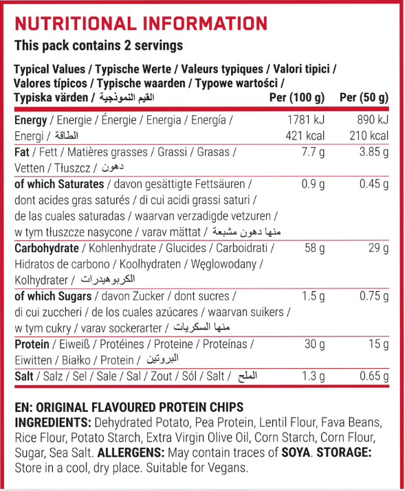 Protein Chips 50g