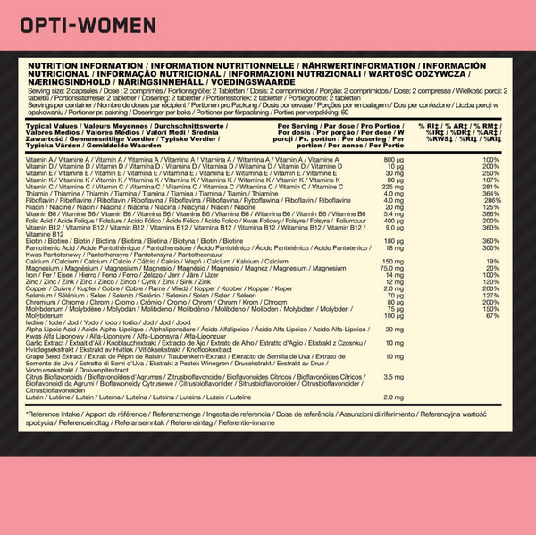 Opti Women 60 capsules