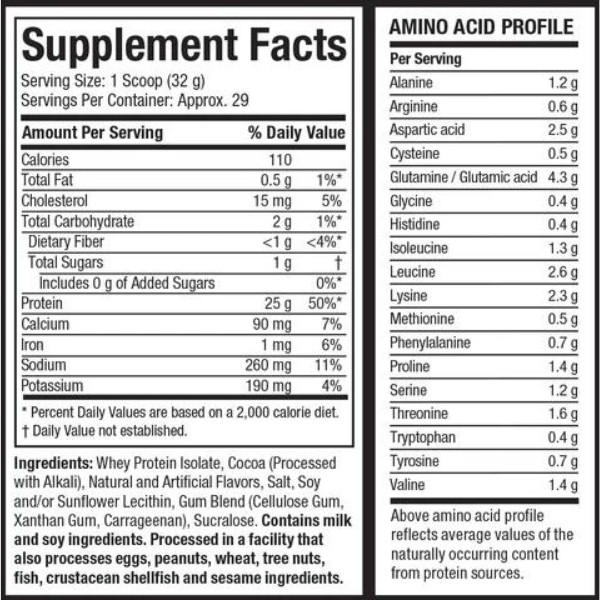 IsoWhey Whey Protein Isolate 2,27kg