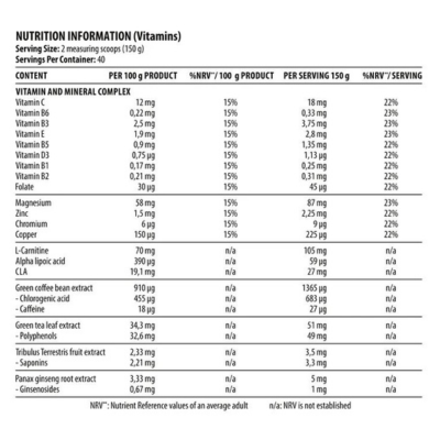 metabolic mass gainer