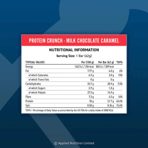 Protein Crunch Bar 12 x 62g