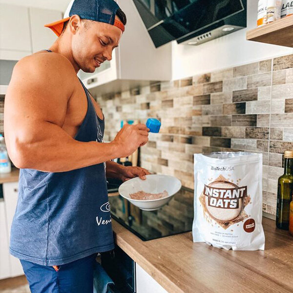 biotech usa Instant Oats 1kg maroc