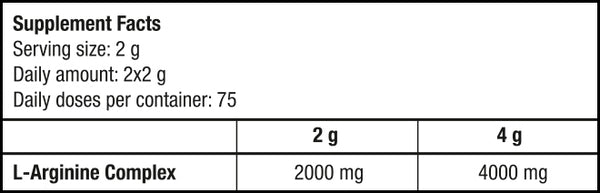 L-Arginine Powder 300g