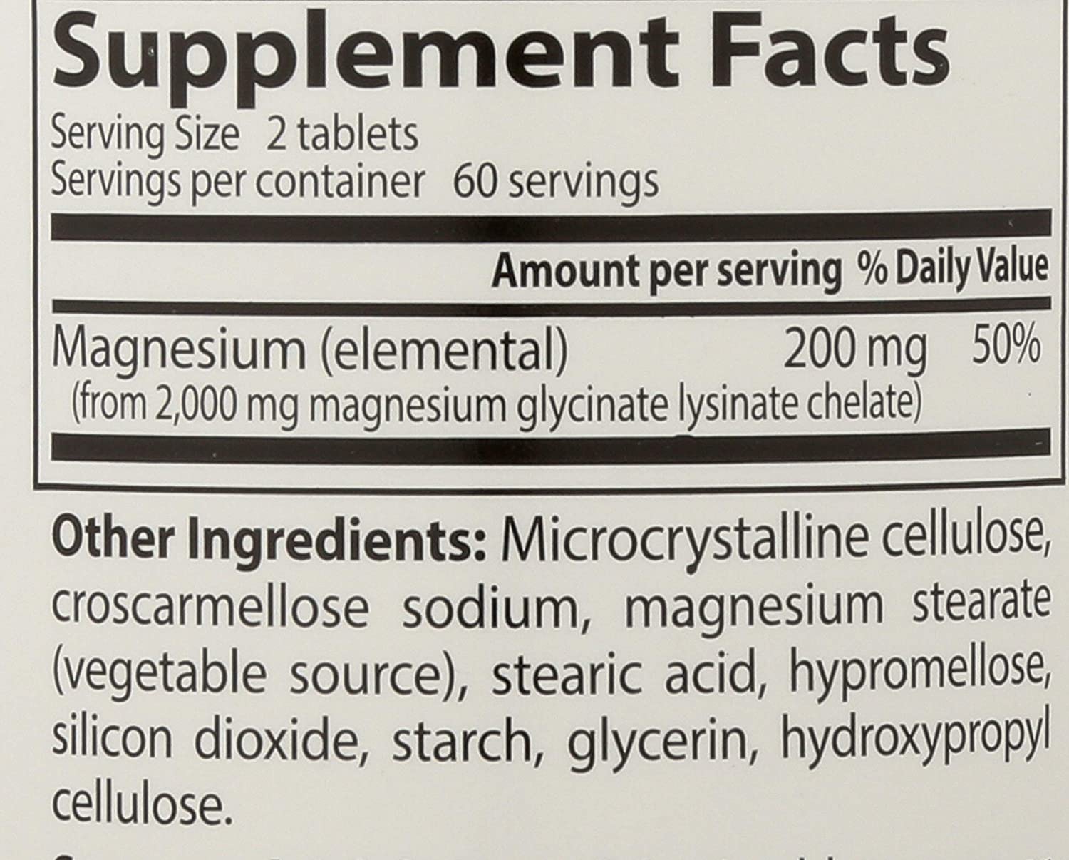 High Absorption Magnesium 120 tablets 100mg