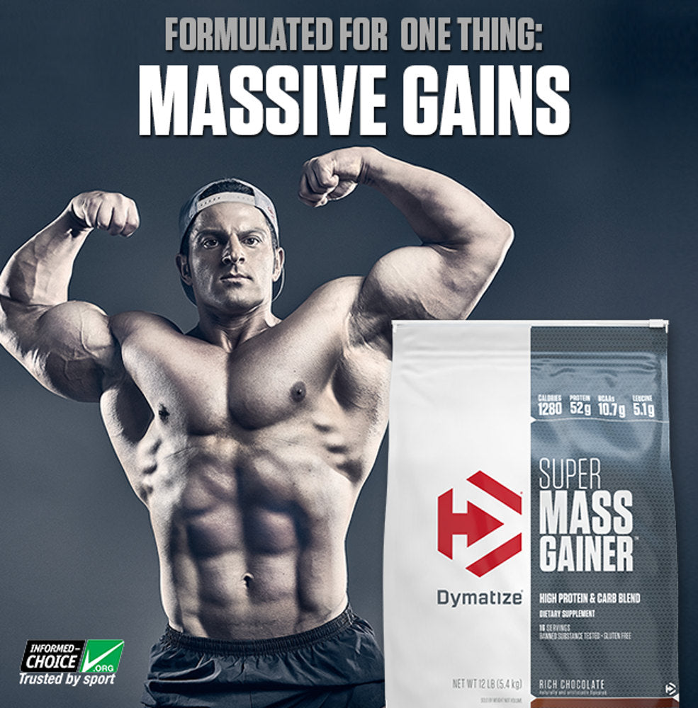 Dymatize Super mass gainer 5.4kg – Supplements maroc