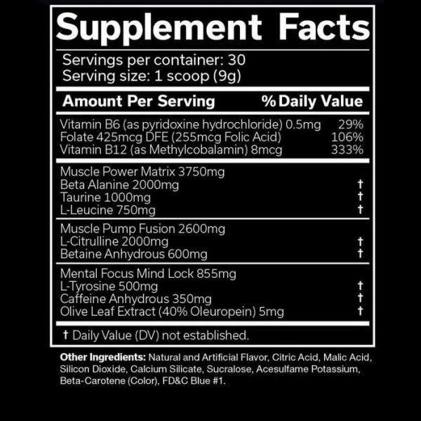 THE SHADOW 30 SERVING USA - supplements maroc