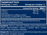 Super guarana 100 tablets