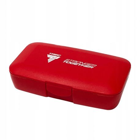 Pillbox Stronger Together Red
