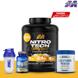 Pack nitro tech whey gold 2.27kg