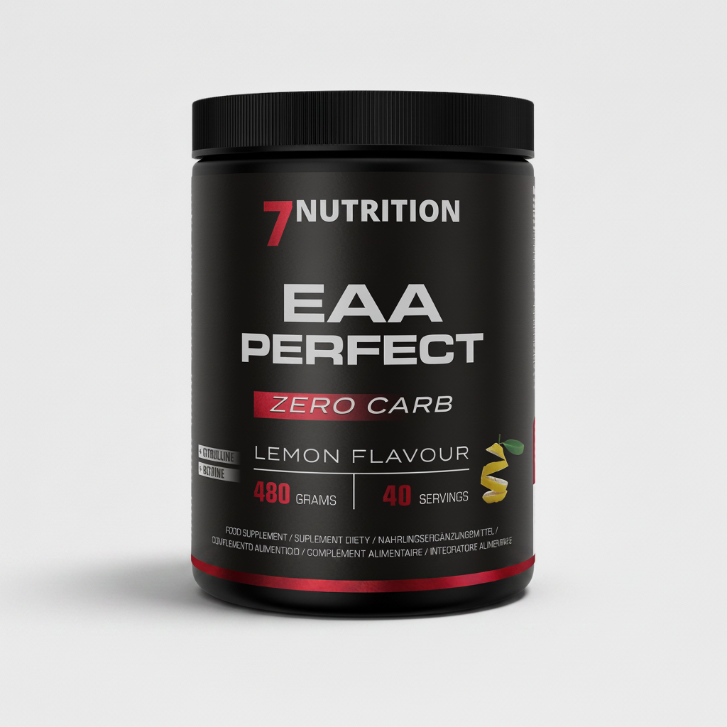 7Nutrition EAA Perfect 480g complément EAA et BCAA pour récupération et performance musculaire au Maroc