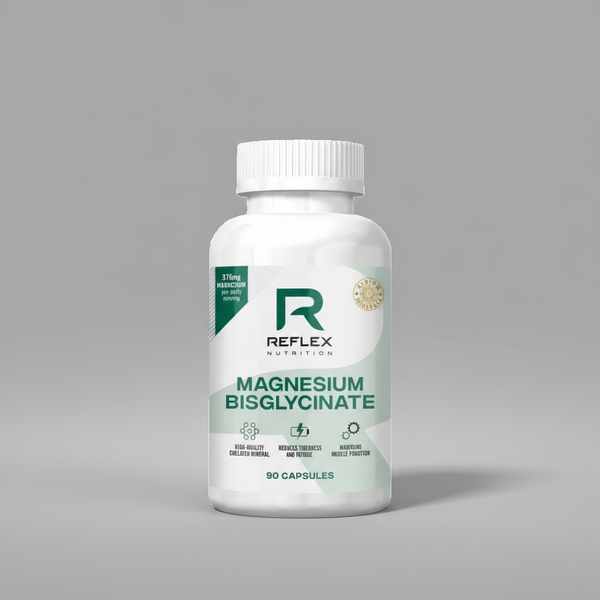 Complément Reflex Magnesium Bisglycinate – magnésium hautement absorbable de Reflex Nutrition