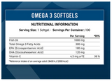 Omega 3 1000mg 100 Softgel