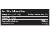 100% Creatine monohydrate 300g