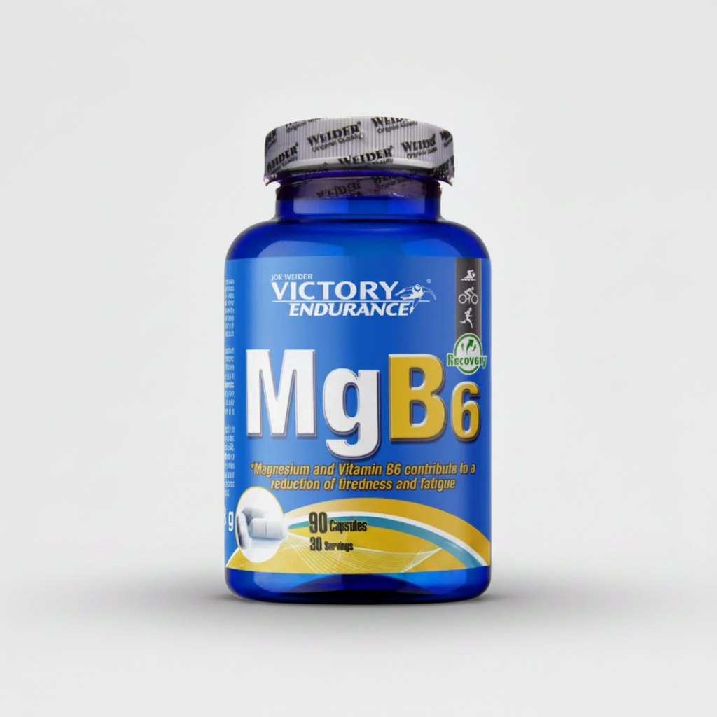 Victory Endurance Mg B6 90 Capsules complément magnésium et vitamine B6 pour récupération musculaire et réduction de la fatigue au Maroc